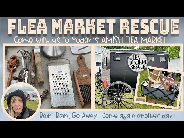 COME SHOP WITH ME AT YODER'S AMISH FLEA MARKET & CRAFT SHOW FOR FINDS!!!