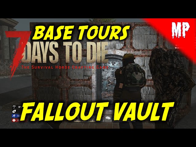 7 Days To Die Fallout Shelter [Multiplayer Base Tour] Xbox/Ps4