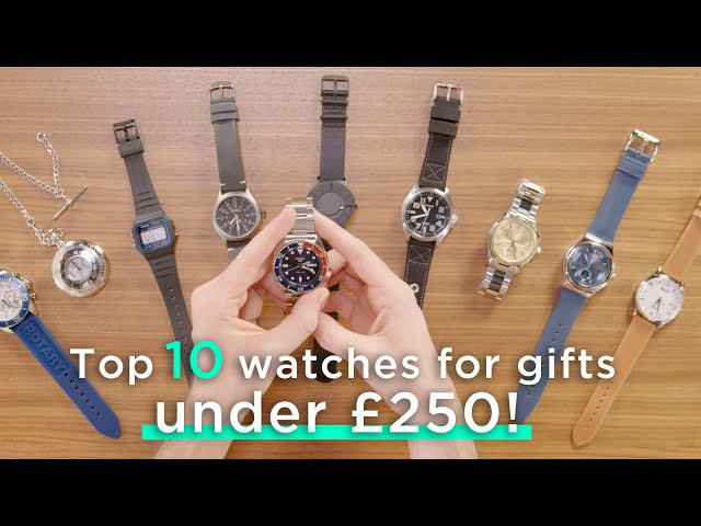 Top 10 BEST watches for gifts under £250! | Seiko, Rotary, Citizen and more! 25% off with code BF25