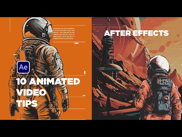 10 Animated Video Tips in After Effects