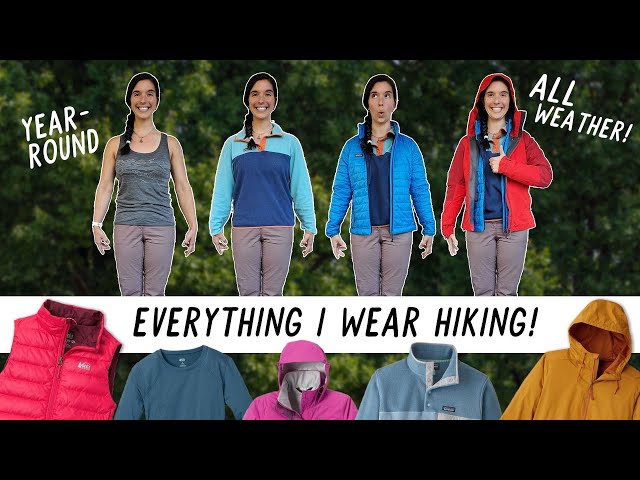 What to Wear Hiking in Any Weather! | Miranda in the Wild
