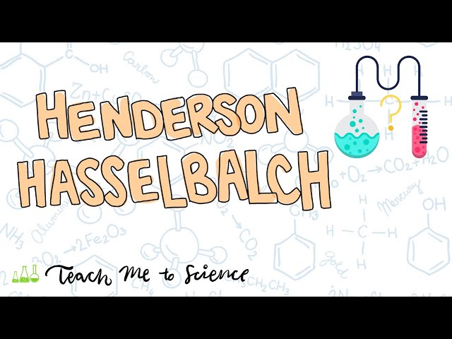 Henderson Hasselbalch Equation