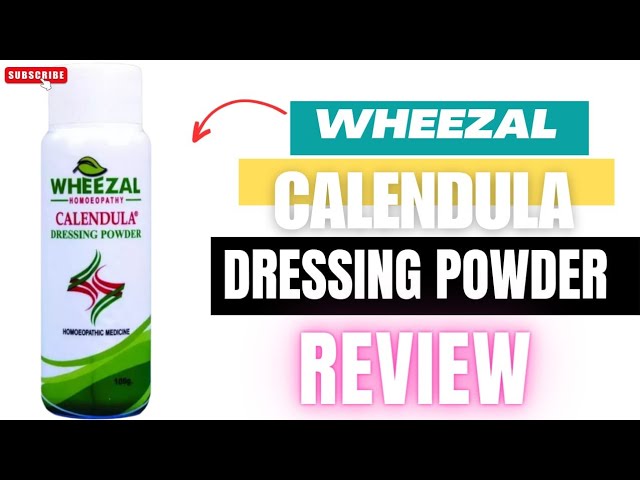 Wheezal Calendula Dressing Powder Review |#powder | #reviewwithifftu
