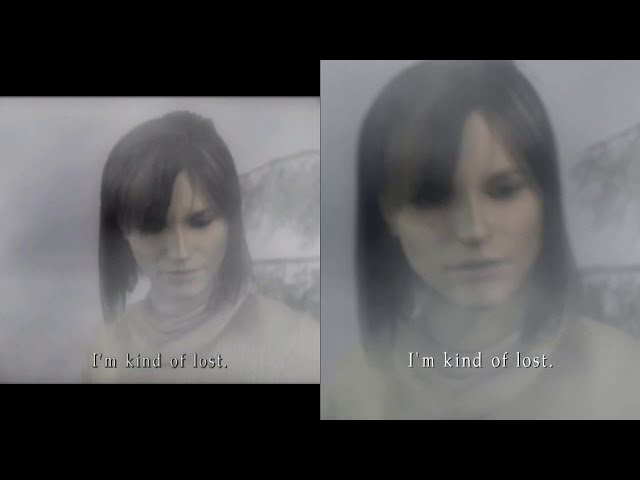 Silent hill 2 Director´s cut VS Silent hill 2 enhanced edition side by side