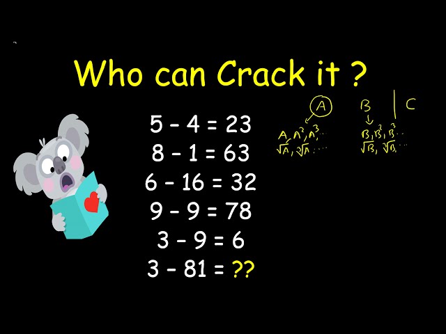Find Missing Number | Math Puzzle | Who can CRACK it ?