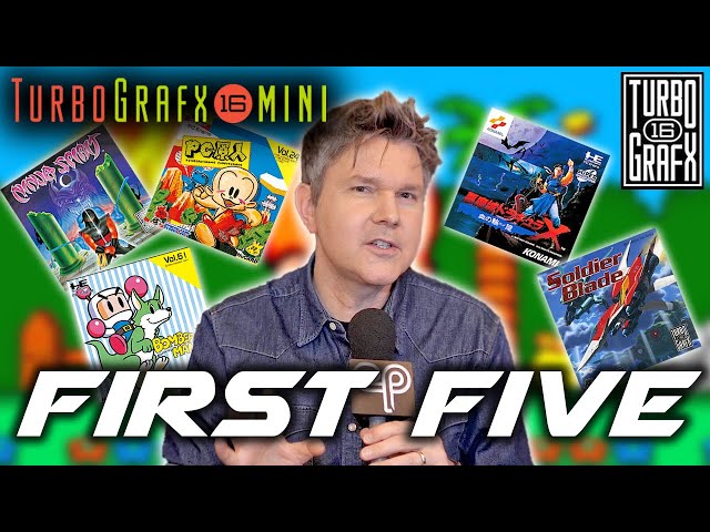 TurboGrafx-16 Mini: First Five Games to Play! - Electric Playground