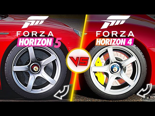 Forza Horizon 5 vs Forza Horizon 4 - Detail Comparison