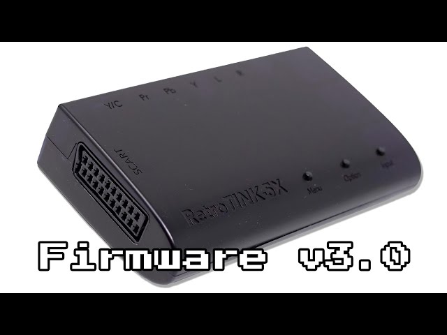RetroTINK 5x v3.0 Firmware with Mike Chi