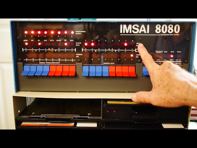 #31 IMSAI 8080 count with delay loop
