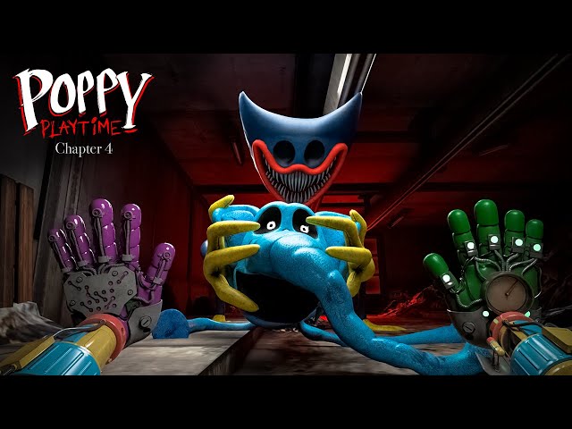 Poppy Playtime: Chapter 4 - ALL NEW BOSSES + SECRET ENDING (Gameplay #56)