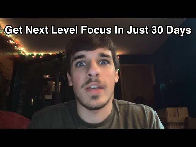 How To Build SUPERHUMAN Focus (easy guide)