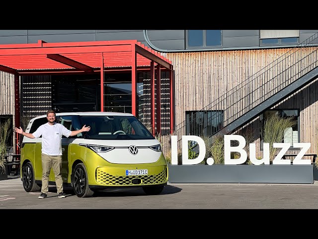 I Drive The Volkswagen ID. Buzz For The First Time!