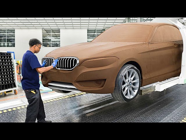 How BMW Designers Create their Next Car - Inside Design Center and Production Line