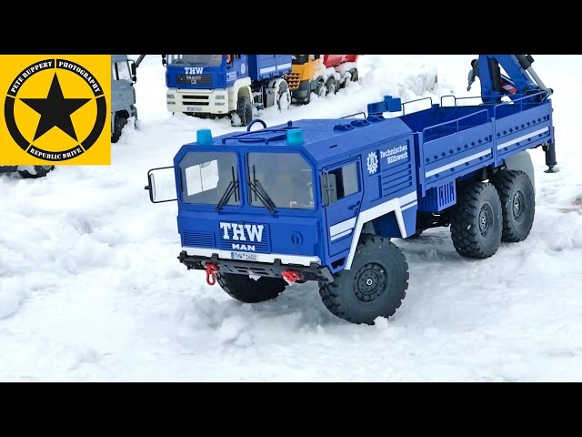 Truck Videos for CHILDREN BRUDER Trucks The BEAST✅ MAN 6x6 RC-WORLD WINTER Service👍
