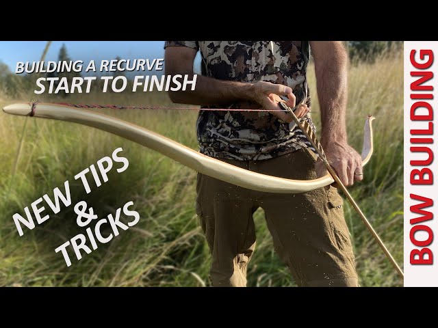 Building a Pacific Yew Recurve Self Bow - Start to Finish