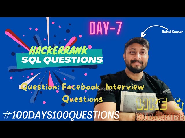 Day 7/100 - Facebook Intreview Question- Query to find the Pages with No Likes