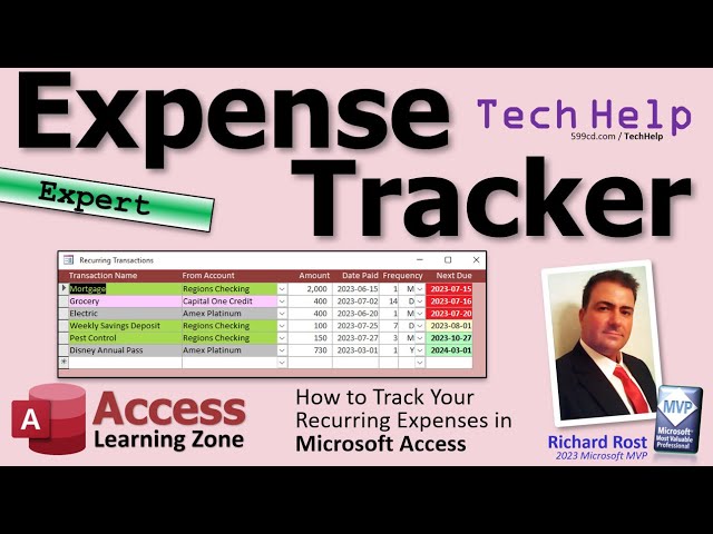 How to Track Your Recurring Expenses in Microsoft Access