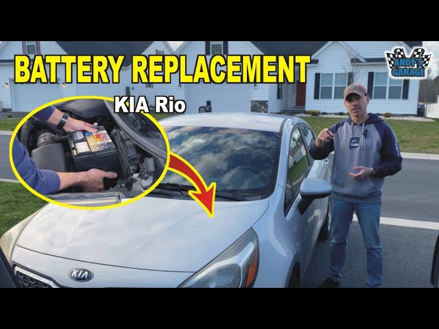 How To Replace Battery - Kia Rio (Andy’s Garage: Episode - 469)