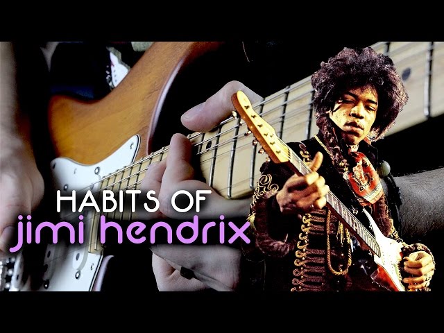 Guitar Habits of Jimi Hendrix