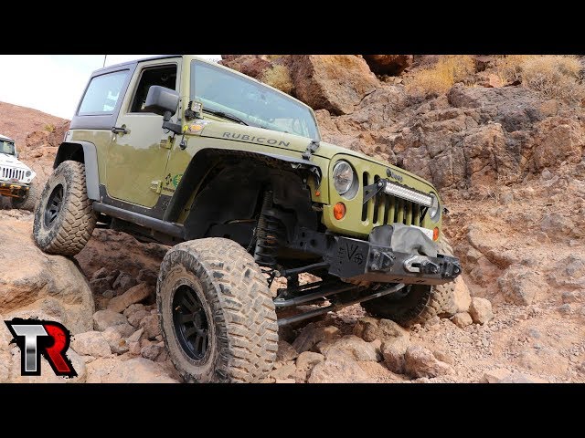 Jeep Wranglers Off-Road in Calico - Adventure Weekend Day 2