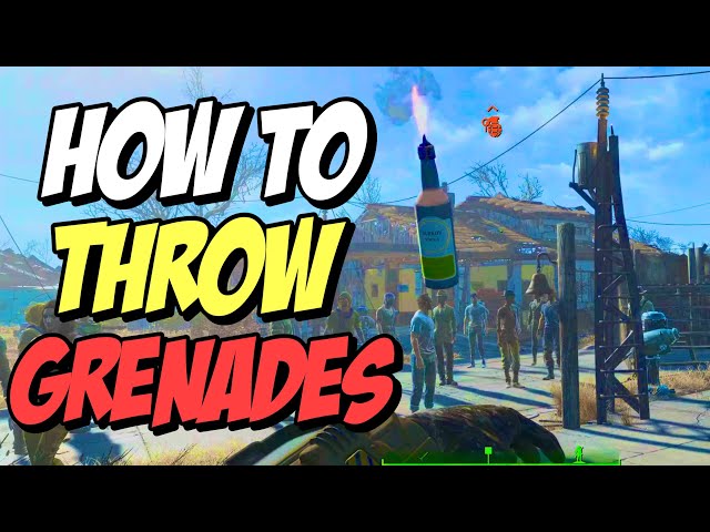 Fallout 4 How to use Grenades