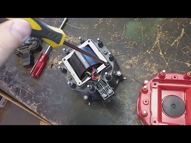 How to change a coil cap and rotor on a GM HEI  distributor