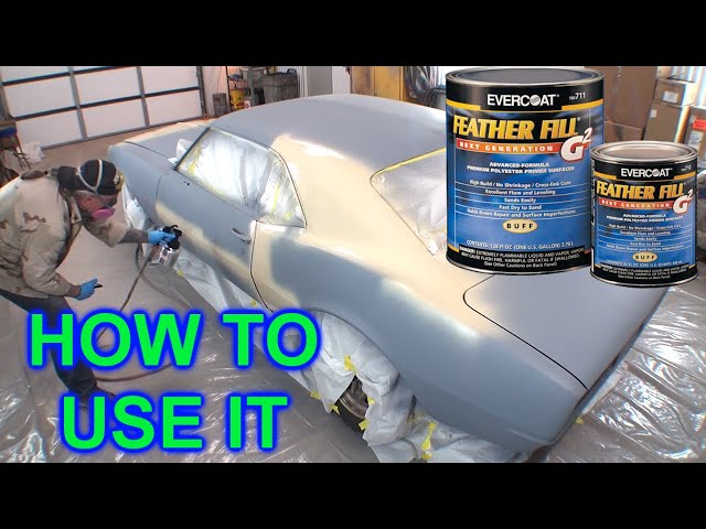 How To Use Evercoat Feather Fill G2 - Polyester Primer - Paint And Body Tech Tips