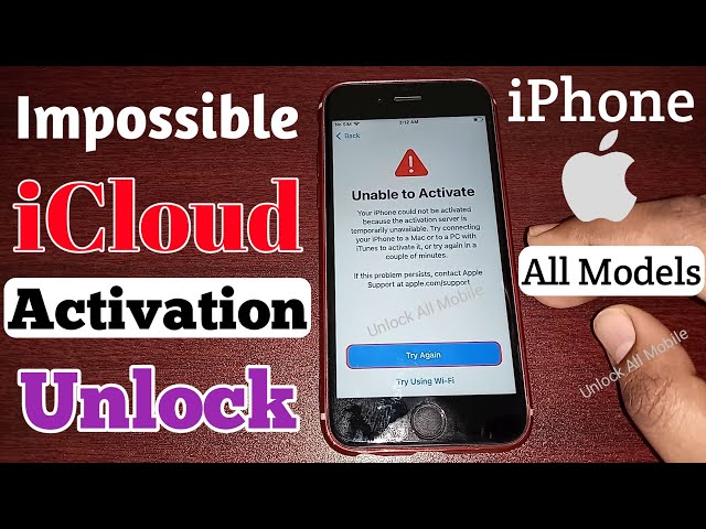 Impossible iCloud Unlock✔Activation Lock/Disable Apple ID✔any iPhone any iOS