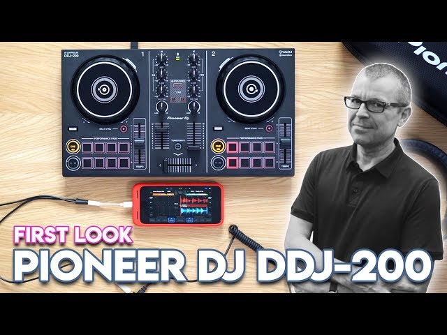 Pioneer DJ DDJ-200 First Look - DJ with Spotify and Beatport Link streaming!