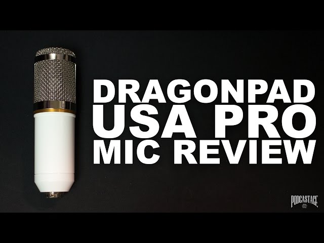 DragonPad USA Pro Condenser Mic Review / Test