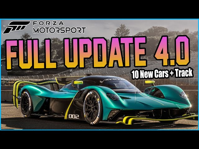 Forza Motorsport - UPDATE 4! 10 New Cars, Daytona Track + More!