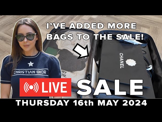 Sophie Shohet: LIVE BAG SALE TODAY, 16/05/24 at 5pm BST/12pm EDT/8pm GST/12am SGT
