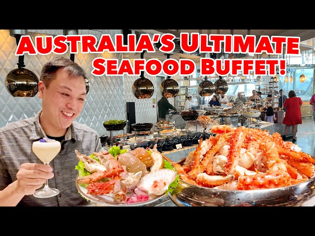 Discovering Australia's Best Buffet | $200 Lobster Seafood Feast at Sydney's Crown Epicurean