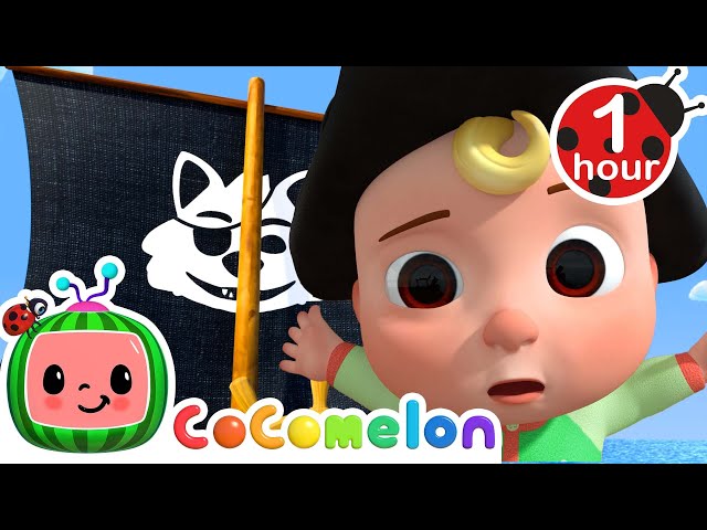 This is the Way - Pirates at Sea! | CoComelon Animal Time - Learning with Animals | Nursery Rhymes
