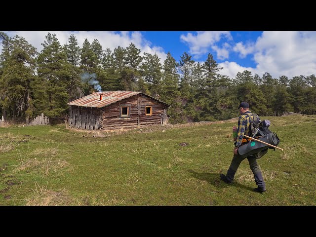 I repair the wooden hut abandoned by my 90 year old father and stay there for 24 hours