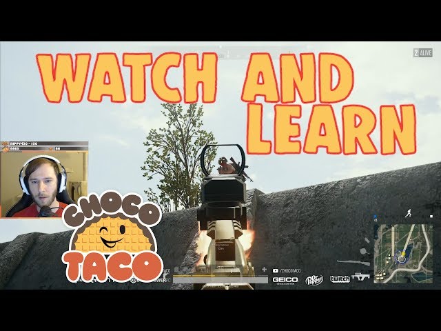 WATCH AND LEARN with chocoTaco - PUBG Game Recap