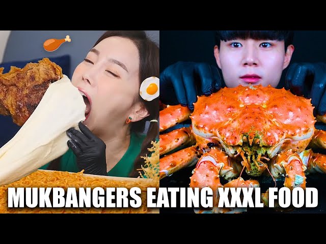 MUKBANGERS EATING XXXXXXL FOOD