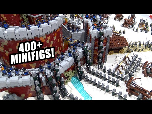 LEGO Winged Hussars Siege of Vienna Castle Attack