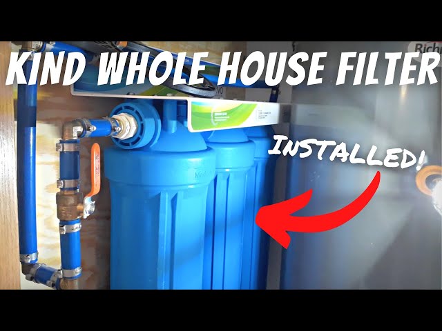 Kind Water System Installation & E-3000 Review