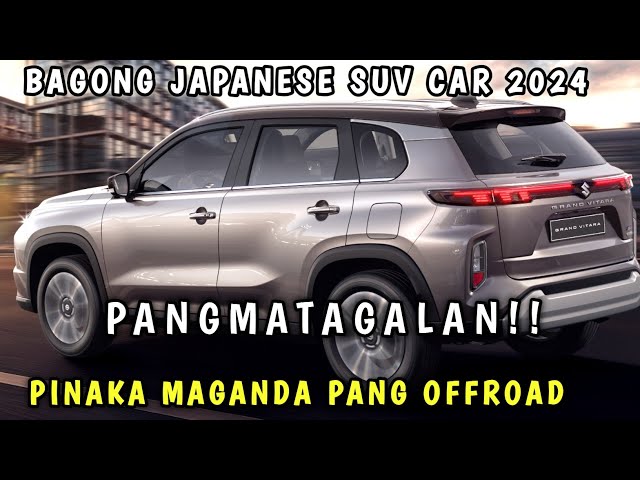PINAKA BAGONG SUV NG JAPANESE AUTOMAKER PINAKA MAGANDANG OFF ROAD INILABAS NA SA WAKAS SUZUKI VITARA