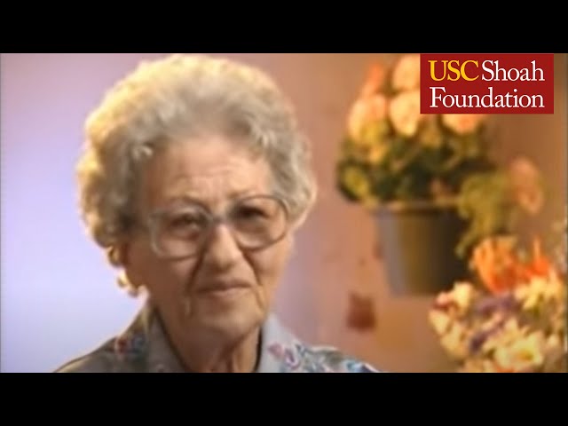 Jewish Survivor Eva Brewster Testimony | USC Shoah Foundation