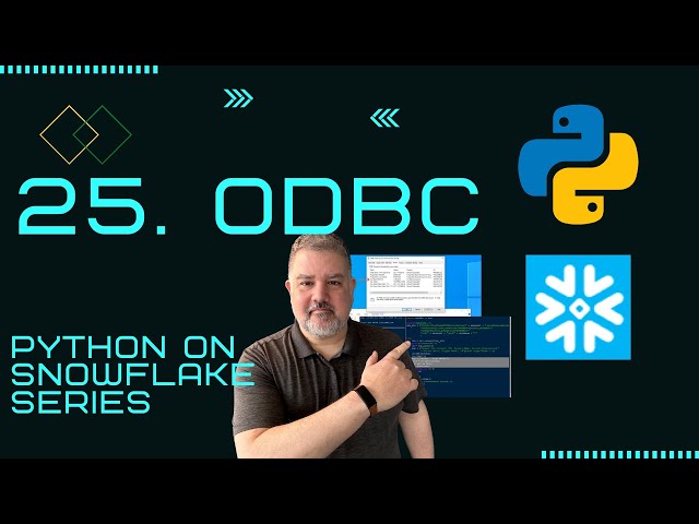 How to Connect Python to Snowflake using ODBC