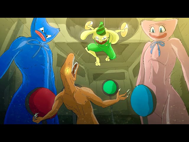 ORANGE x BUNZO Bunny (Ep.3) | Rainbow Friends x Poppy Playtime x FNF Animation | Friends to your End