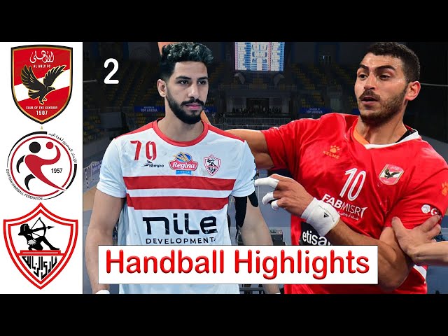 Ahly vs Zamalek Handball Highlights Best of 3 Egypt handball league 2024 (2)