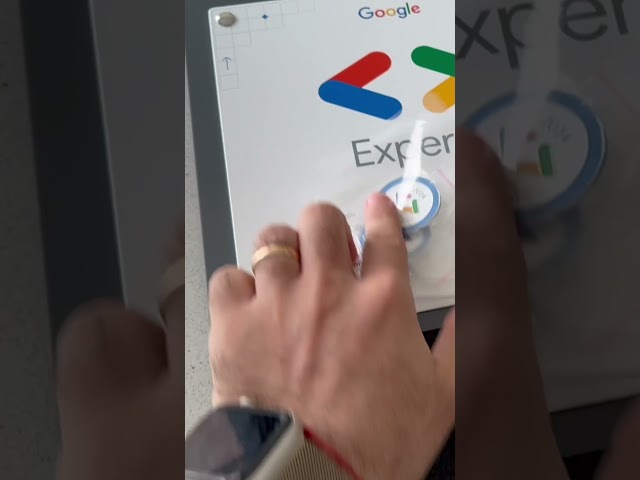 #Unboxing Placa Google Developer Expert !