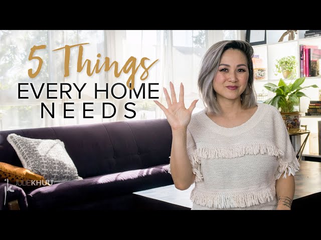 DESIGN HACKS! 5 Things Every Home Needs (Let's see if you have it all)