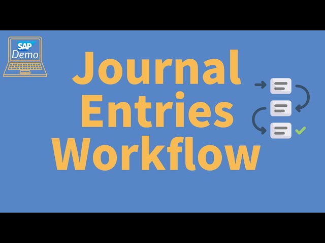 Manual Journal Entries Approval Workflow in SAP S/4HANA 2023: Concept & Demo #learnsap