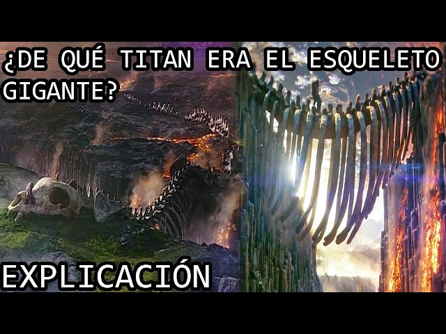 ¿De Qué Titan era el Esqueleto Gigante? | El Lore del Esqueleto Colosal de Godzilla x Kong