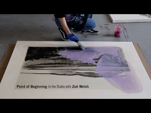 Point of Beginning: In the Studio with Zoë Welsh (full artist documentary, 2023)