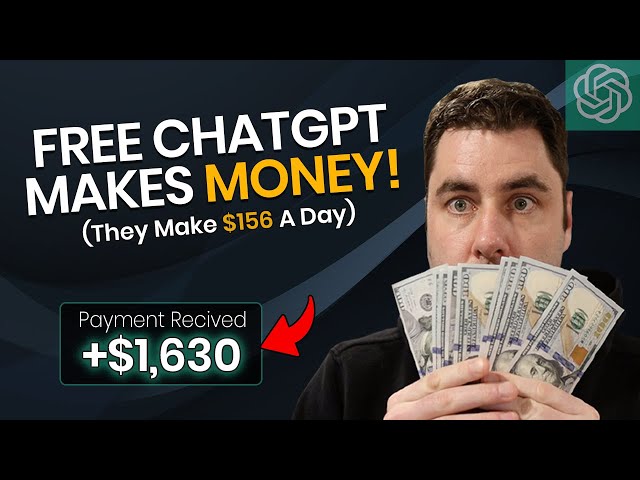 Easy Way To Make Money With ChatGPT For Beginners In 2024! ($156/Day)